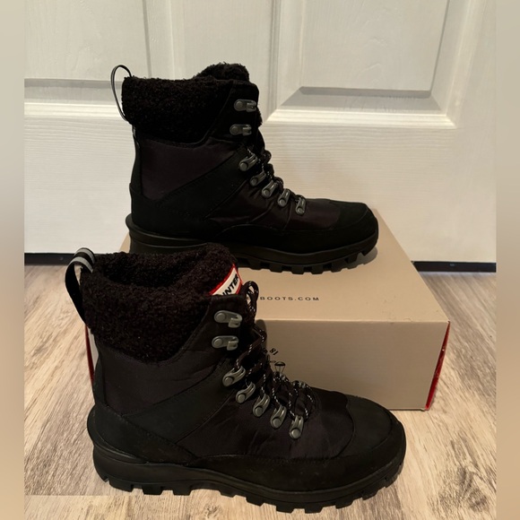 HUNTER Commando Boots Size 7 - Picture 2 of 13
